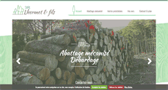 Desktop Screenshot of abattage-debardage.com